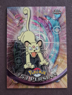 Topps Pokemon TCG Topps Chrome Persian #53 TV Animation Edition English - Image 1