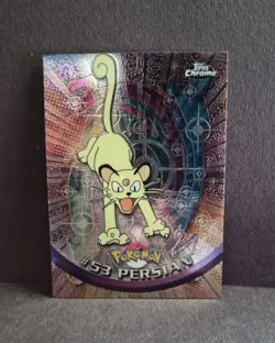 Topps Pokemon TCG Topps Chrome Persian #53 TV Animation Edition English - Image 2