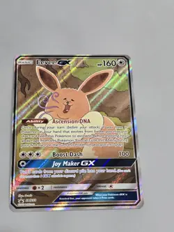 Pokemon Eevee GX SM233 Full Art Black Star Promo Sun & Moon Mint Fresh Pull - Image 1