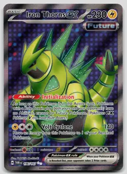 Iron Thorns ex 196/167 Twilight Masquerade Pokemon NM - Image 1