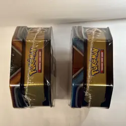 Pokemon TCG Dragon Tin Dragonite & Salamence 2 Tins Sealed Promo 2020 - Image 5