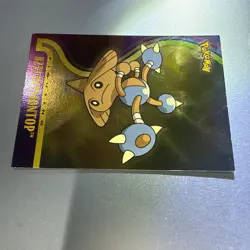 Pokemon Topps #237 Hitmontop Foil Holo Johto League Champions Rare Gold - Image 2