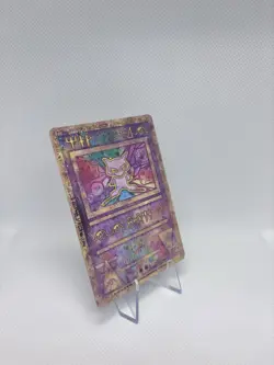Ancient Mew Vintage 2000 The Movie Pokemon MP Holo Small Back Surface Mark - Image 5