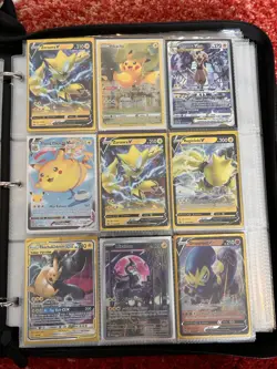 Pokemon Cards + Binder. 150+ Card Lot. Includes Holo Rare Cards. Sleeves On Card - Image 3