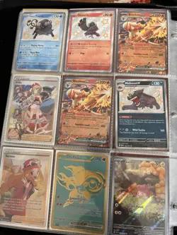 Pokemon Cards + Binder. 150+ Card Lot. Includes Holo Rare Cards. Sleeves On Card - Image 4