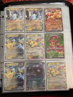 Pokemon Cards + Binder. 150+ Card Lot. Includes Holo Rare Cards. Sleeves On Card - Image 5