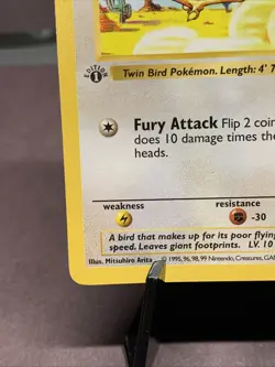 Pokemon TCG 1st Edition Doduo 48/102 Base Set Shadowless WOTC VTG 1999 NM - Image 5