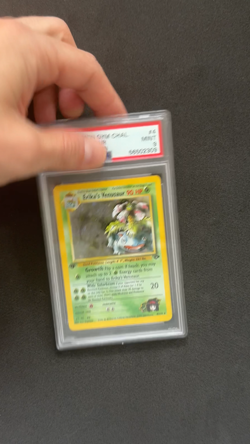2000 Pokemon Erika's Venusaur 1st Edition Holo English Gym Challenge PSA 9 Mint - Image 2