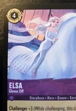 Elsa - Gloves Off 39/204 Common Rise Of The Floodborn Disney Lorcana TCG - Image 2