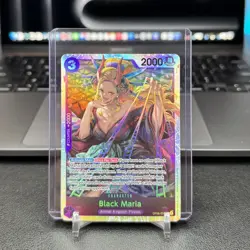 Black Maria - OP08-074 One Piece TCG Two Legends Foil Super Rare NM - Image 1