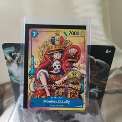 Monkey.D.Luffy (2nd Anniversary Stamped Promo) P-043 One Piece Promotion Card... - Image 2