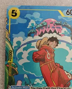 Op07-109 Luffy Treasure Rare One Piece TCG Card English - Image 4