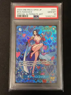 PSA 10 Boa Hancock SR-SPC OP07-051 Emperors in the New World ONE PIECE Japanese - Image 1
