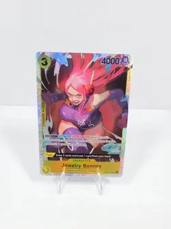 One Piece TCG Jewelry Bonney OP08-105 Two Legends Foil NM - Image 1
