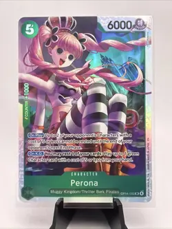 OP14-033 Perona SR One Piece OP14 The Azure Sea's Seven Foil English NM CCG - Image 1