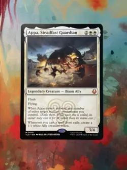 Appa, Steadfast Guardian Avatar: The Last Airbender Regular MTG Mythic 010 - Image 1