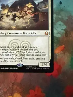 Appa, Steadfast Guardian Avatar: The Last Airbender Regular MTG Mythic 010 - Image 4