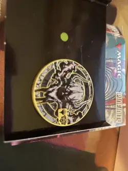 Magic the Gathering Pinfinity Vampiric Tutor AR Collectible Coin - Image 1