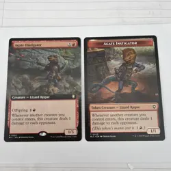 MTG Agate Instigator - Extended Art, Commander: Bloomburrow NM - includes token - Image 1