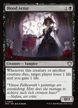 Blood Artist - 209 - SOC - NM - MTG Magic the Gathering - Image 1