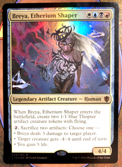 MTG Breya, Etherium Shaper - Commander 2016 (C16) #029 NM Mythic Rare - Magic - Image 1