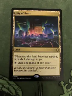 MTG TMNT City of Brass Rare 0062 NM - Image 1