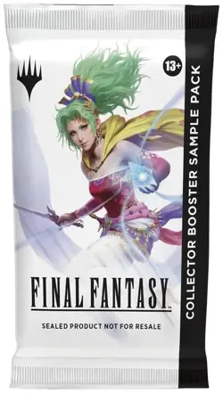 FINAL FANTASY - MTG - Collector Booster Sample Pack - Sealed - Image 1