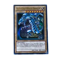 Blue Eyes White Dragon YuGiOh Card SDBE-EN001 Kaiba Unlimited Edition MP/LP - Image 1
