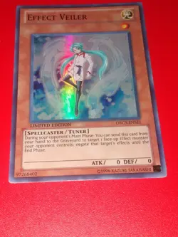 Yugioh Effect Veiler ORCS-ENSE1 Super Rare Limited Edition NM - Image 5