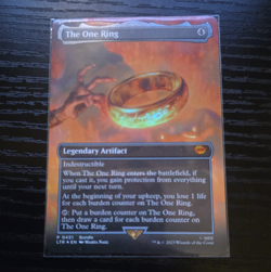 The One Ring Borderless Foil Promo - Image 1