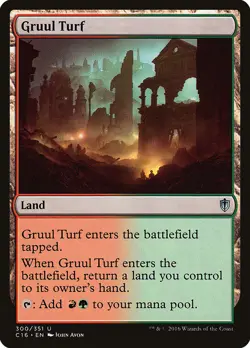MTG Gruul Turf ** Commander 2016 ** English (NM) - Image 1