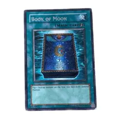 Book of Moon YuGiOh! Card PGD-035 Magic Card 1996 Vintage Collectible MP/LP - Image 1