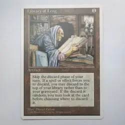 MTG Library Of Leng (5ED) Fifth Edition Regular Uncommon - Image 1