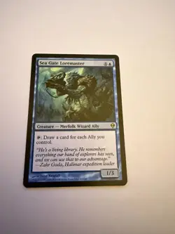Sea Gate Loremaster Zendikar Regular - Image 1