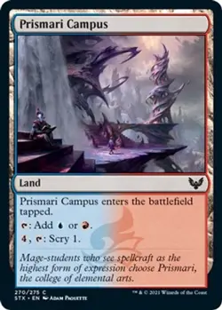 Prismari Campus Foil Strixhaven: School of Mages LP MTG - Image 1