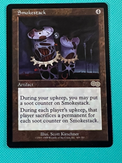 Smokestack - Urza's Saga - MTG - Magic the Gathering - Image 1