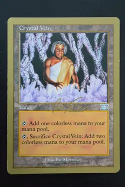 Magic The Gathering MTG CRYSTAL VEIN WCD 2000: Jon Finkel LP Lightly Played - Image 1