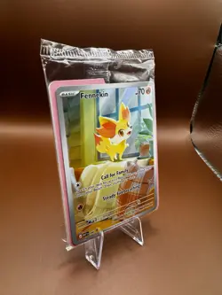 SEALED - Pokemon TCG Fennekin 080 - Black Star PROMO FULL ART Chaos Rising ETB!! - Image 2