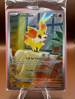 SEALED - Pokemon TCG Fennekin 080 - Black Star PROMO FULL ART Chaos Rising ETB!! - Image 4