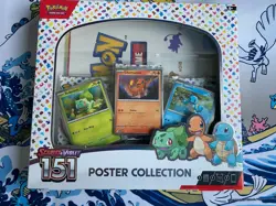Pokemon TCG Scarlet & Violet 151 Poster Collection Box Sealed - Image 1