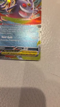 Pokemon Mega Gengar ex Mega Evolution Black Star Promos 73 Holofoil Near Mint - Image 5