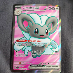 Pokemon TCG Cinccino EX 105/086 Chaos Rising Ultra Rare Holo Full Art - Image 1