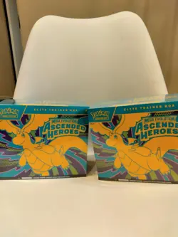 Pokemon Ascended Heroes Elite trainer box lot of 2 - Image 1