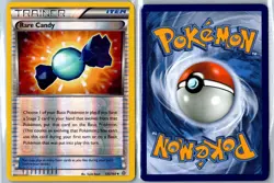 Rare Candy Primal Clash 135/160 Uncommon Reverse Holo MP - Mid Era Pokemon Card - Image 3