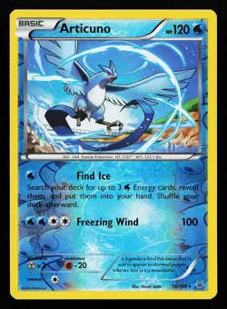 Articuno 16/108 Reverse Holo Rare XY Roaring Skies Pokemon Card - Image 1