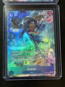 Kuzan One Piece OP12-043 R Alt Art 2 Card Lot English - Image 3