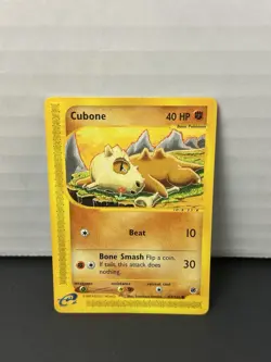 Pokemon TCG Cubone 2002 Expedition Base Set #103/165 Near Mint - Image 1