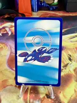 2003 Pokemon Sapphire Chimecho Playing Card Poker Card 7 Of Diamonds Kyogre Deck - Image 2