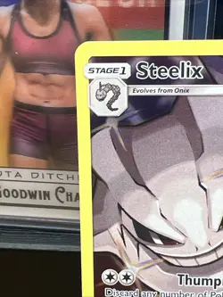 Steelix 247/236 Cosmic Eclipse Full Art Secret Rare Pokemon Card NM Condition - Image 2