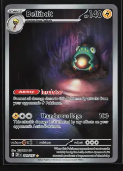 Bellibolt 201/197 SV03: Obsidian Flames Holo Pokemon Card - Image 1